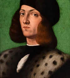 Portrait of a Young Man (detail)