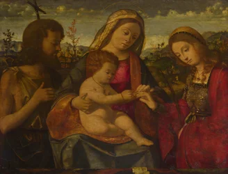 The Virgin and Child with Saints John the Baptist and Catherine, 1504