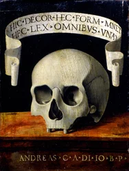 Portrait of a Man - Memento Mori