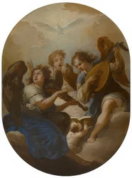 Three Musical Angels. Before 1720