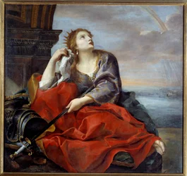 Didon, Queen of Carthage, abandoned by Aeneas