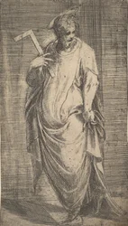 Saint James Minor from Christ and the Apostles, ca. 1548-50
