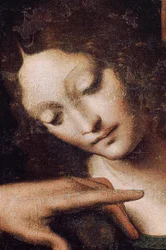 Abbey (Abdij van Tongerlo). Painting. Last Supper (1506-1507) (detail)