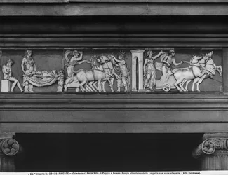 Death and the Chariot of the Sun (detail)