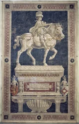 Equestrian Monument of Niccolo Marucci da Tolentino, 1456