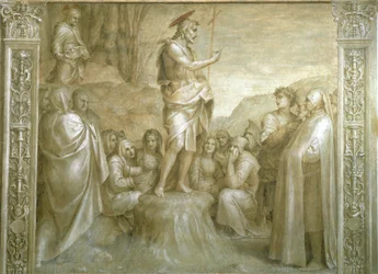 Stories of St John by Andrea del Sarto, Cloister of Scalzo, Florence (detail)
