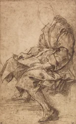 Study of a Male Figure