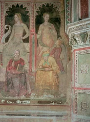 The Church Militant and Triumphant, in the Spanish Chapel, (detail)