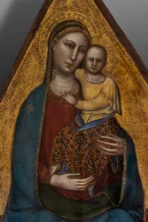 Enthroned Madonna and Infant Jesus
