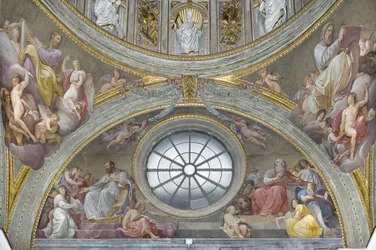 Saint Augustine and Saint Jerome