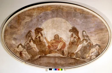 The chariot of Apollo. Pinacoteca de Brera, Milan