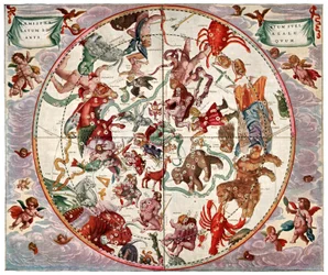 Celestial Planisphere: Northern Hemisphere