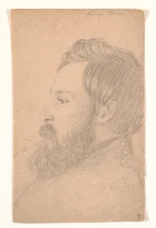 Male Portrait Profile to the Left
