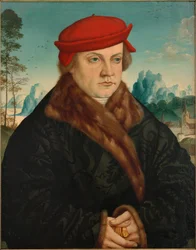 Portrait of a Man with a Red Beret