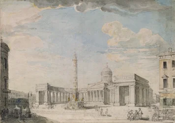 The Kazan Cathedral in Saint Petersburg