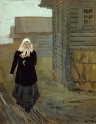 In a Country Village: Going to Church