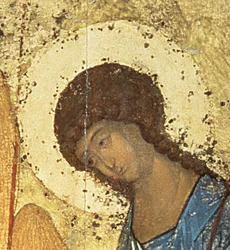 The Holy Trinity, 1420s (detail)
