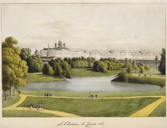The Catherine Palace in Tsarskoye Selo, 1821-1822