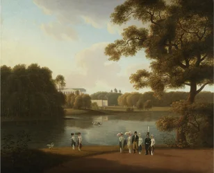 View of the Cameron Gallery in Tsarskoye Selo, 1815