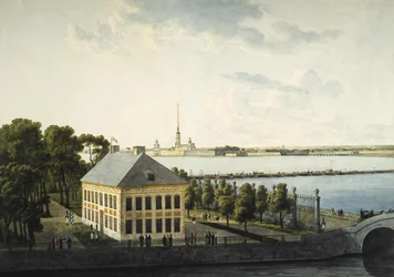 View of the Summer Palace of Peter I