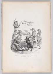 Instead of all this... from Scenes from the Private and Public Life of Animals, ca. 1837-47