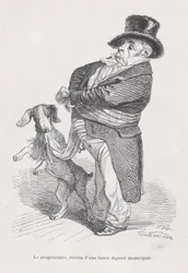 The Proprietor from Scenes from the Private and Public Life of Animals