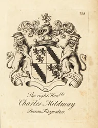 Coat of arms of the Right Honourable Charles Mildmay
