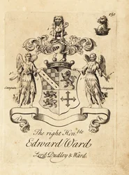 Coat of Arms of Edward Ward, 9th Baron Dudley, 4th Baron Ward