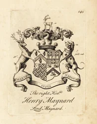 Coat of arms of Henry Maynard, Lord Maynard, 4th Baron Maynard