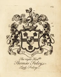 Coat of arms of Thomas Foley, Lord Foley