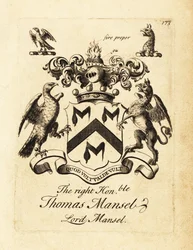 Coat of Arms of Thomas Mansel, Lord Mansel