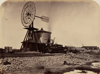 Plate 16. The Windmill at Laramie, 1869