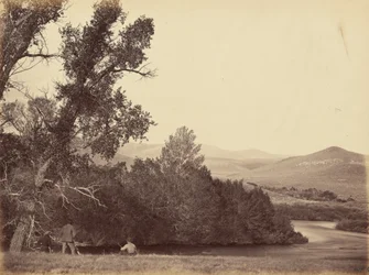 Plate 20. Source of the Laramie River, 1869