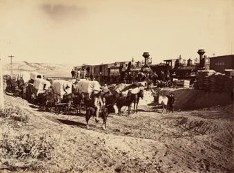 Plate 27. Supply Trains, 1869
