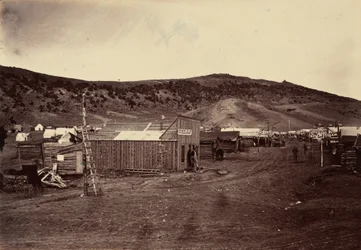 Plate 29. Bear River City, Near the Coal Fields, 1869