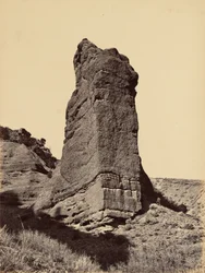 Plate 31. Monument Rock, Mouth of Echo Canyon, 1869