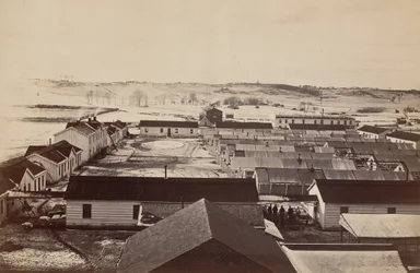 Sickel Hospital, Looking toward Fairfax Seminary, Alexandria, Virginia
