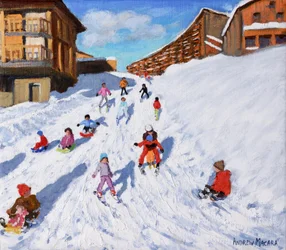 Christmas Sledging, Les Arcs