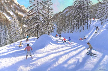 Christmas in Tignes, France, 2022
