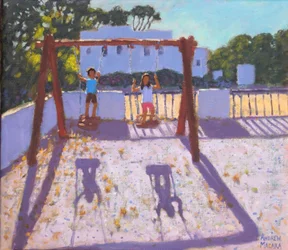 Summer Swing, Folegandros, Greek Islands