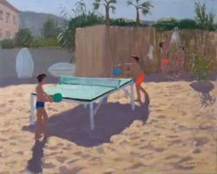 Table tennis, South of France