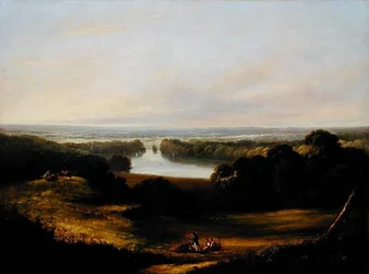 View from Froster Hill, Gloucestershire, England