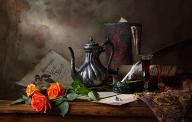 Vintage Desk Still Life