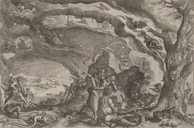 Witches Preparing for Sabbath