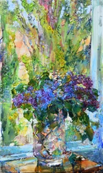 Spring Lilacs Still Life