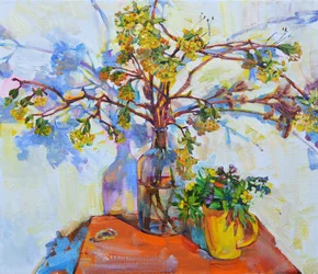 Vibrant Floral Still Life