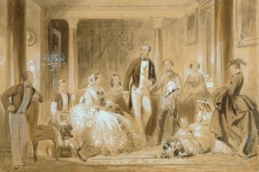 Royal Family in the Dining Room at Osborne House