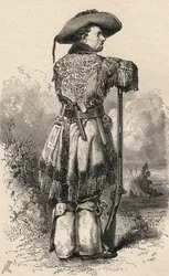 Charles H. Utter, aka Colorado Charlie, illustration from 