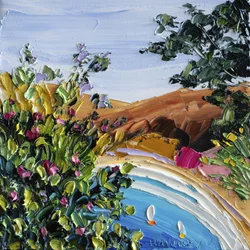 Coastal Blooms and Sails