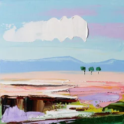 Colorful Abstract Landscape